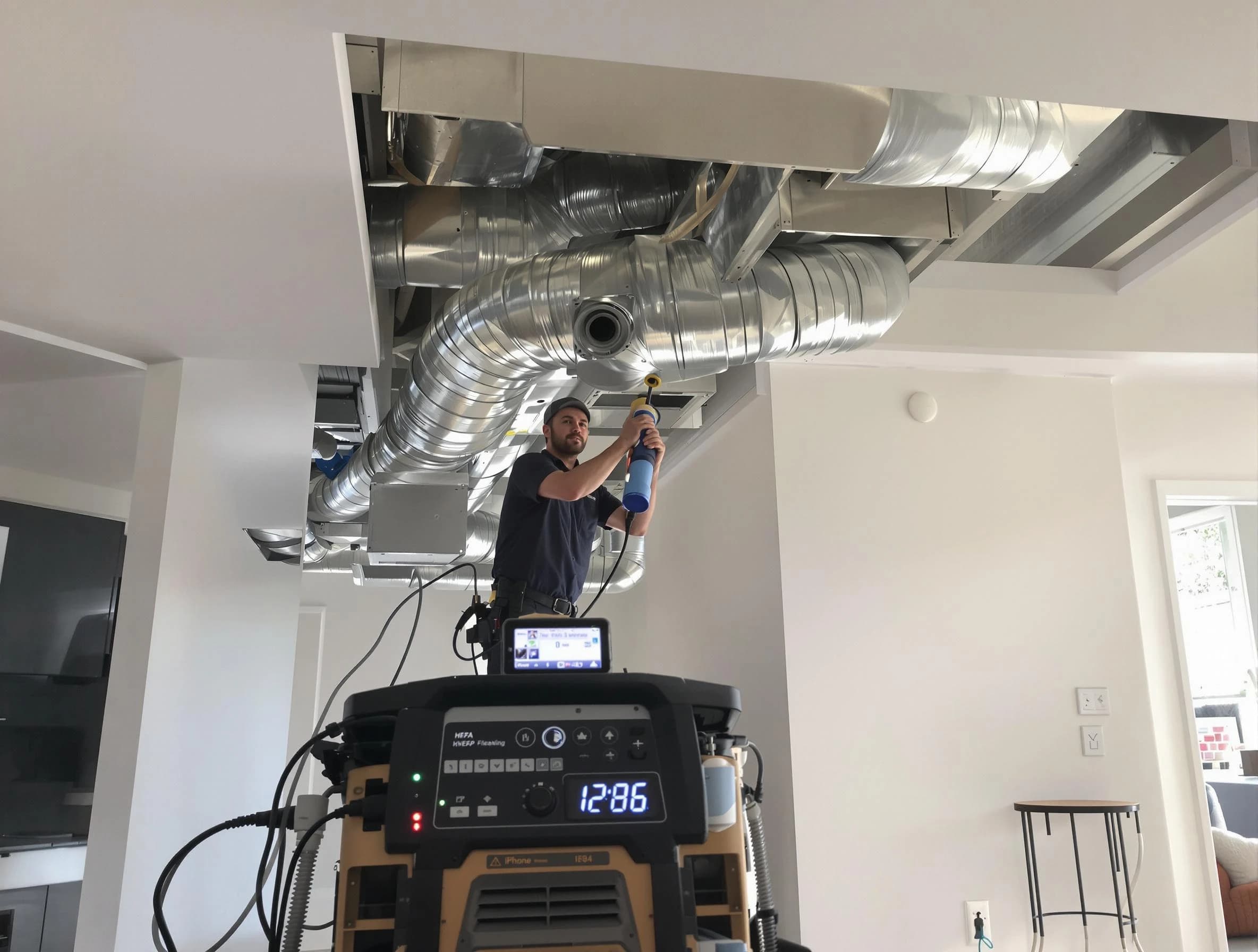 Advanced pure air duct cleaning by East Point Air Duct Cleaning in East Point