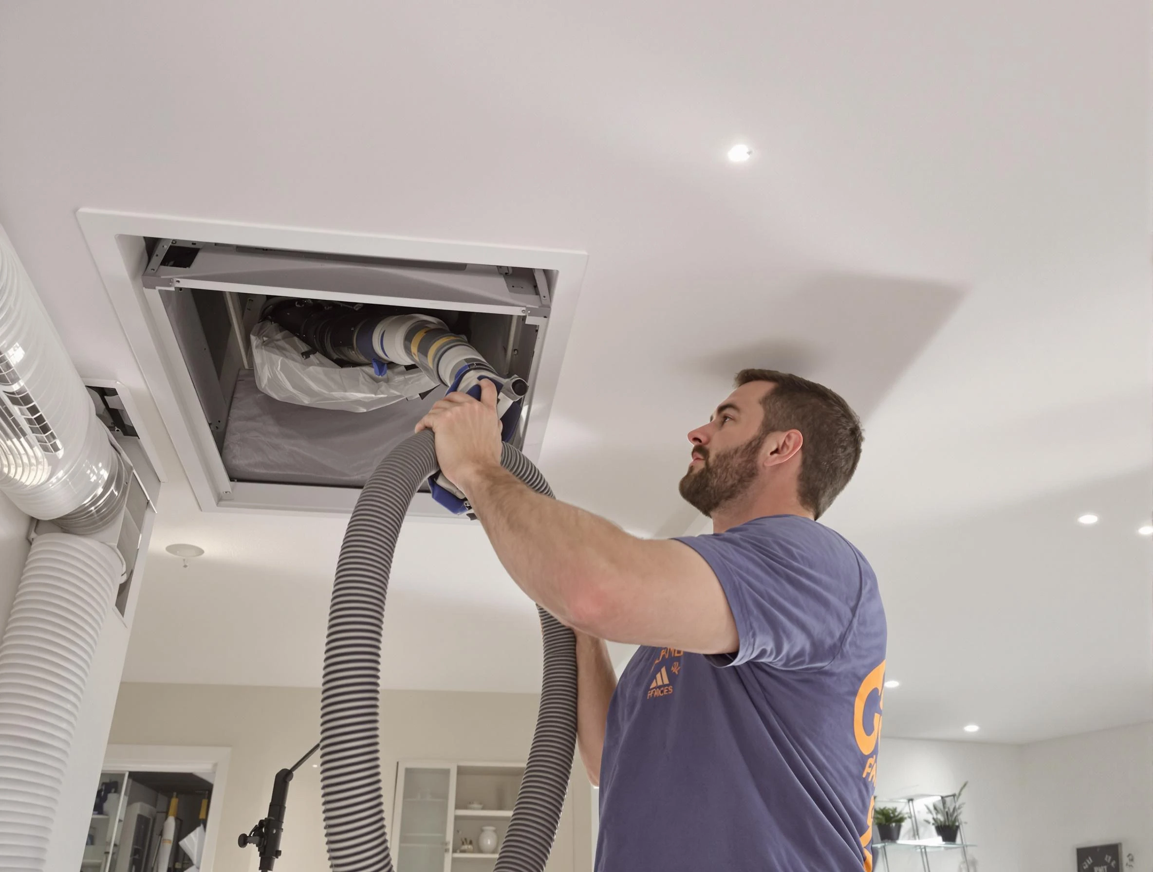 Precision indoor duct cleaning by East Point Air Duct Cleaning in East Point