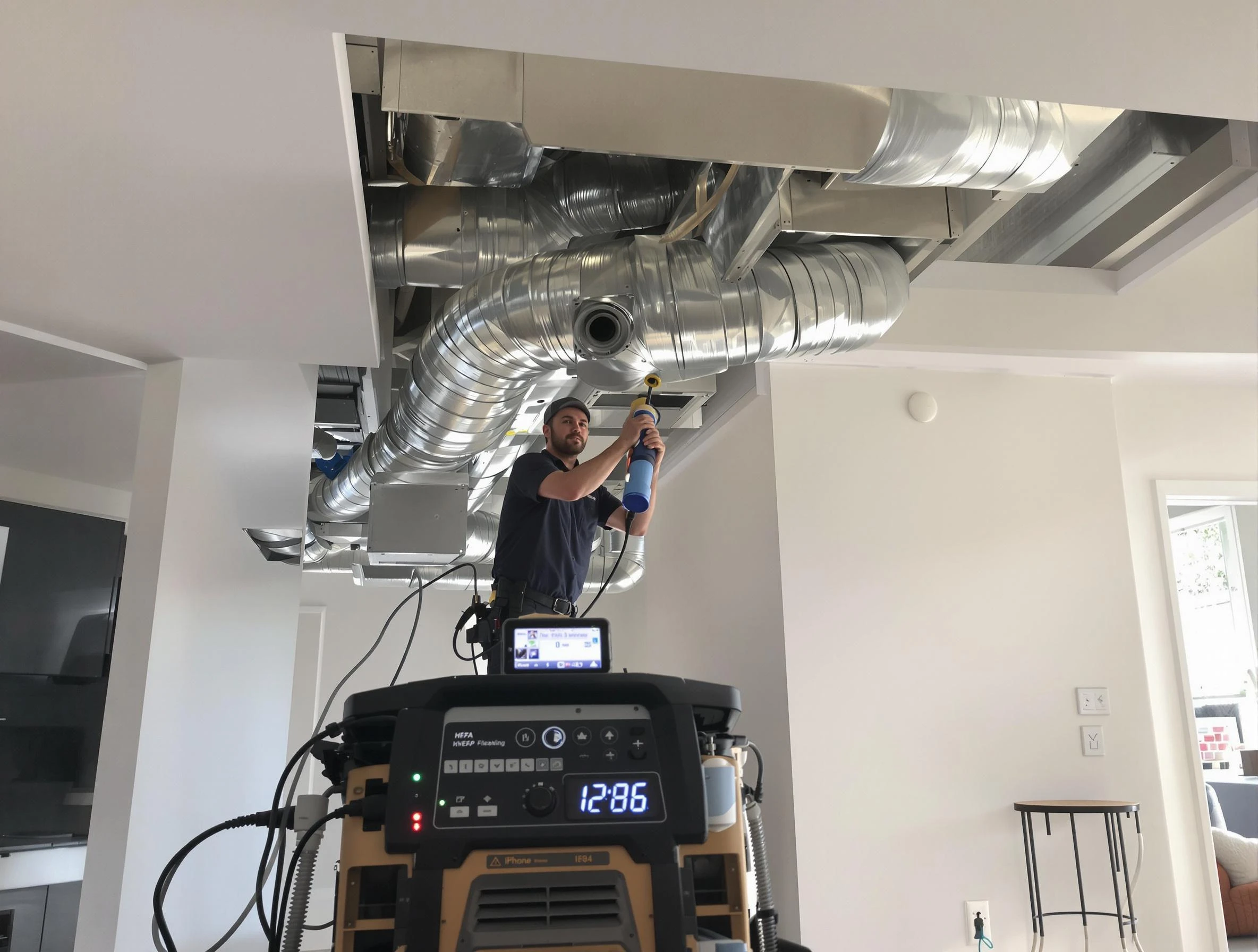 Advanced pure air duct cleaning by East Point Air Duct Cleaning in East Point